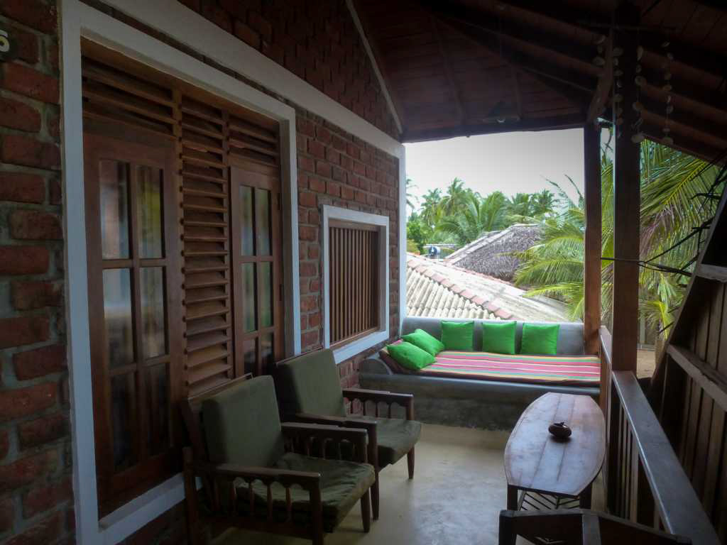 Upstairs veranda